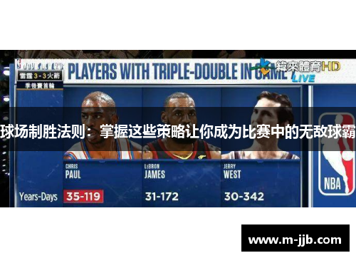 球场制胜法则：掌握这些策略让你成为比赛中的无敌球霸